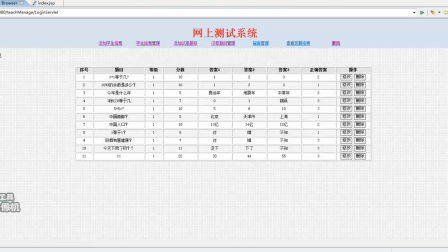 【毕设】jsp2012网上测试考试系统sqlserver毕业设计