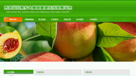 【毕设】asp.net714忻府区合索乡大棚种植物在线销售平台毕业设计