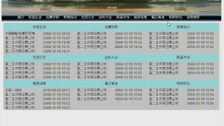 【毕设】jsp1487校园生活信息sqlserver毕业设计