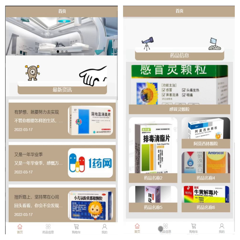 毕设java基于微信小程序的药店管理系统ssm vue2730毕业设计